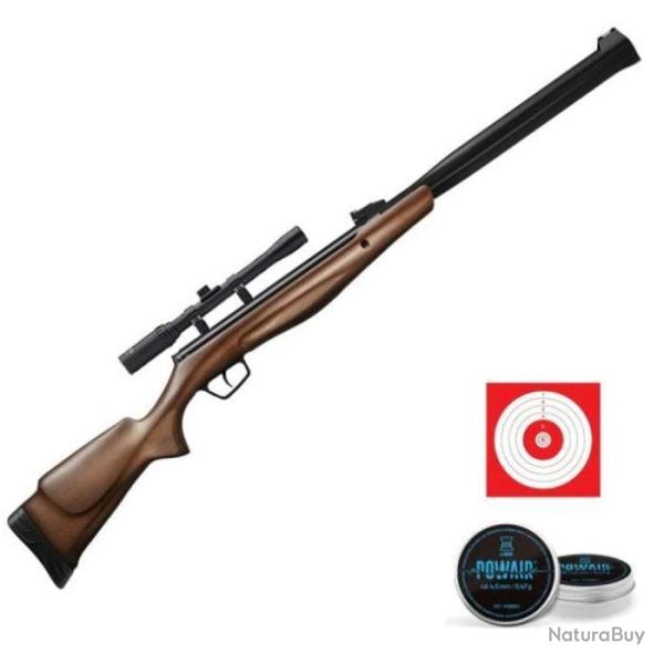 Carabine � plomb Stoeger RX20 S3 Suppressor Bois - Cal. 4.5 4.5 mm / - 4.5 mm / Pack First