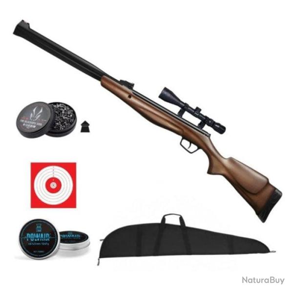 Carabine � plomb Stoeger RX20 S3 Suppressor Bois - Cal. 4.5 4.5 mm / - 4.5 mm / Pack Premium