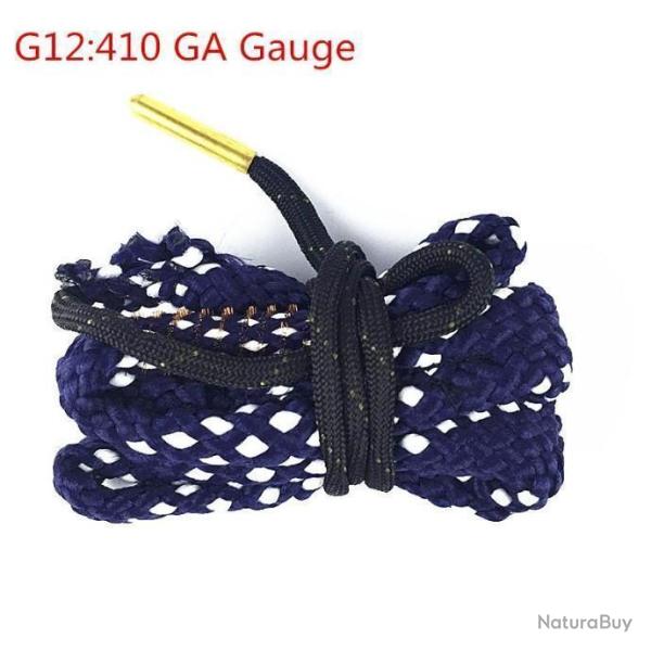 pour fusil  calibre 410 , 410 magnum....cordon de nettoyage du canon top qualit�