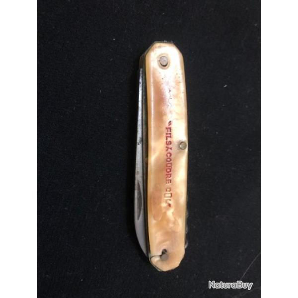 couteau pliant multilames publicitaire