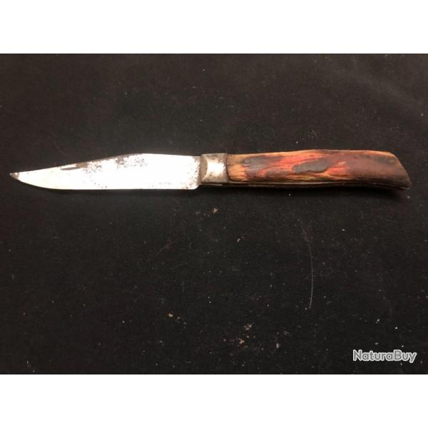 couteau pliant tres rustique