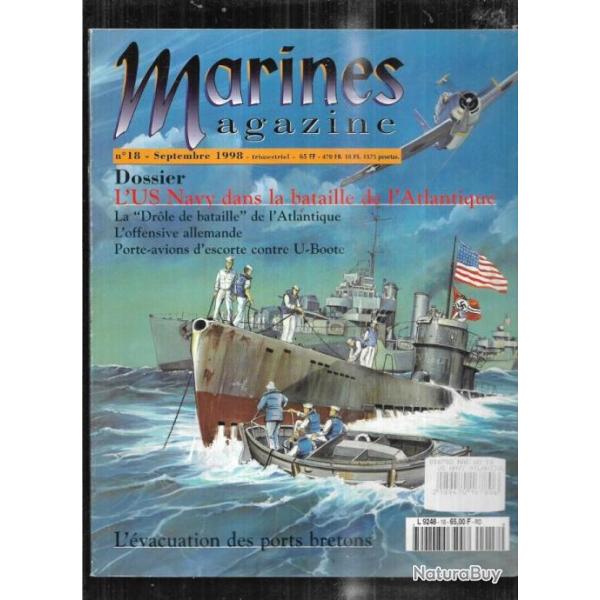 marines magazine 18 marines �ditions , l'�vacuation des ports bretons, bataille de l'atlantique us n