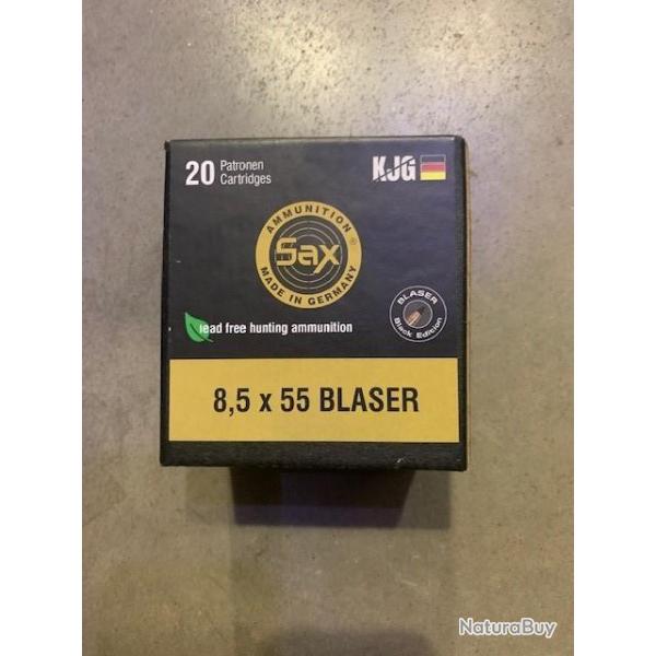 BALLE BLASER CAL.8.5x55 BLASER SAX KJG 138.9GR 9.0G PAR 20