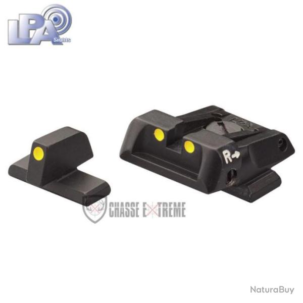 Hausse et Guidon � Pigment Lumineux LPA pour Beretta APX