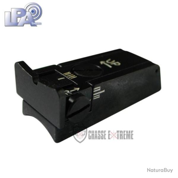 Hausse R�glable Ajustable en Hauteur et D�rive par Vis Crant�e LPA