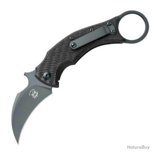 Couteau pliant Fox Karambit Blackbird PVD