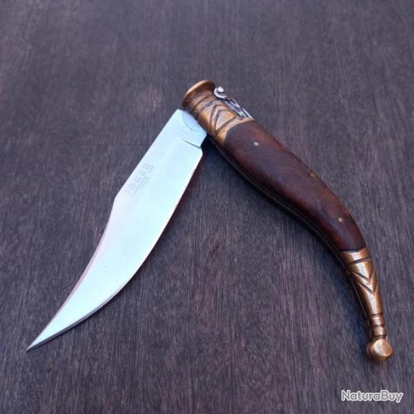 Joli Couteau ESPAGNOL JOKER de TOLEDO Manche en Bois