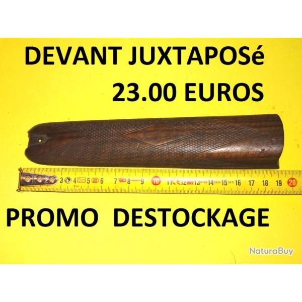 devant fusil JUXTAPOSE / HAMMERLESS - VENDU PAR JEPERCUTE (D22C11)