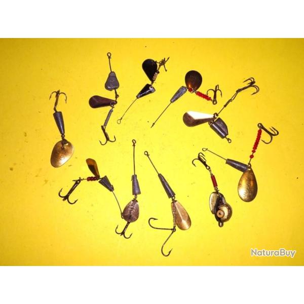 LOT de 10 CUILLERS ANCIENNES - VENDU PAR JEPERCUTE (D22M14)