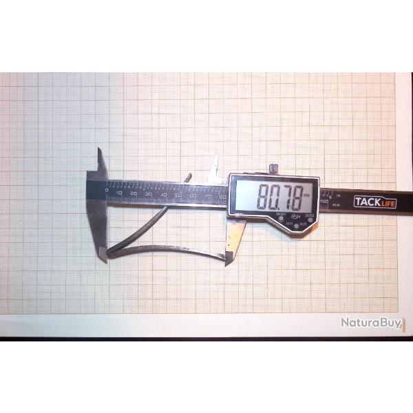 Ressort pour arme de collection style revolver 92 L.78.77 n�253B