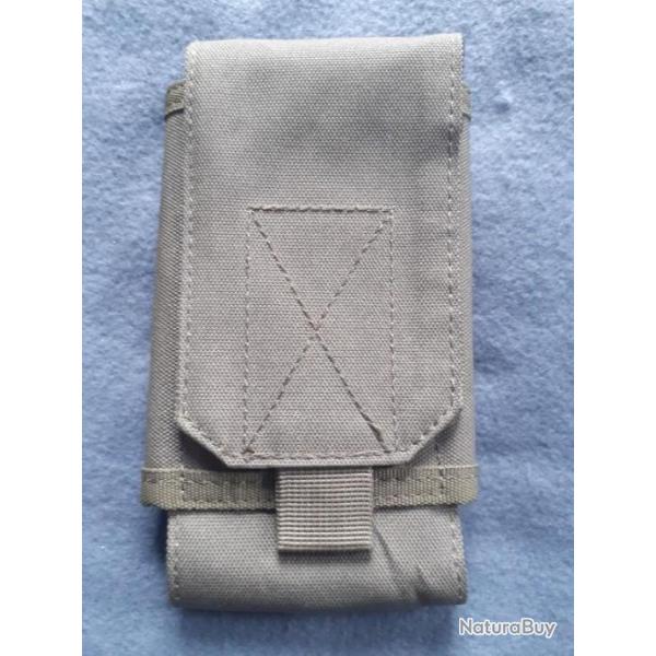 Pochette tactique molle t�l�phone ou chargeur ranger green OD