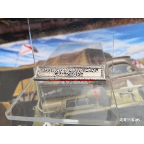 Barrette pour m�daille missions d'assistance ext�rieure