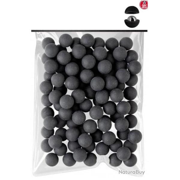 Promo jusqu'au 15/04/2025 BILLES CAL 68 sachet de 50 Billes NOYAU ACIER RIB HDS, HDX, HDR 68 RBI