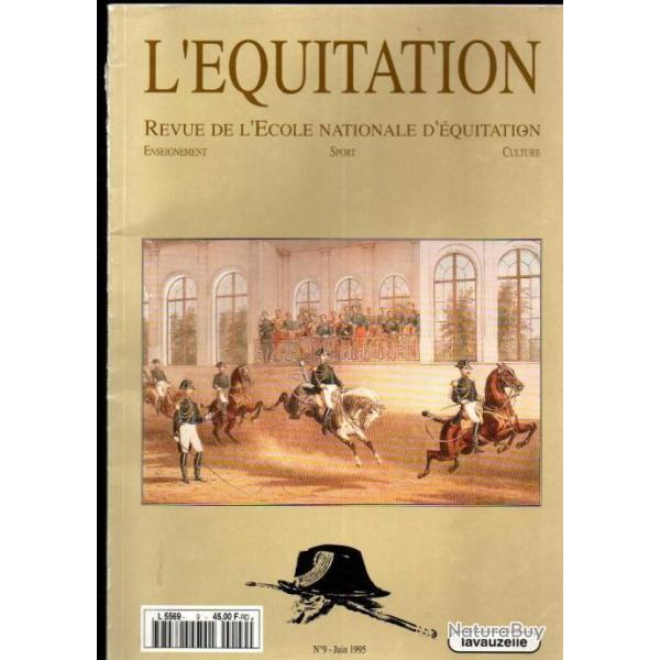 l'�quitation revue de l'�cole nationale 9 de juin 1995