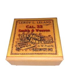 32 Smith et Wesson ou 32 S&W (Short): Reproduction boite cartouches (vide) LL 9814272