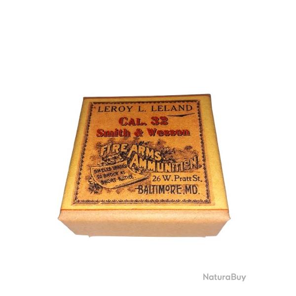 32 Smith et Wesson ou 32 S&W (Short): Reproduction boite cartouches (vide) LL 9814272