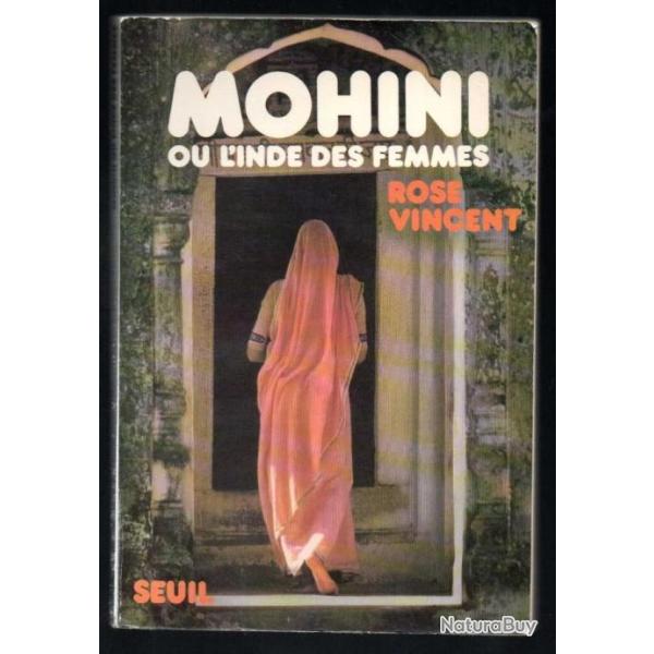 mohini ou l'inde des femmes de rose vincent