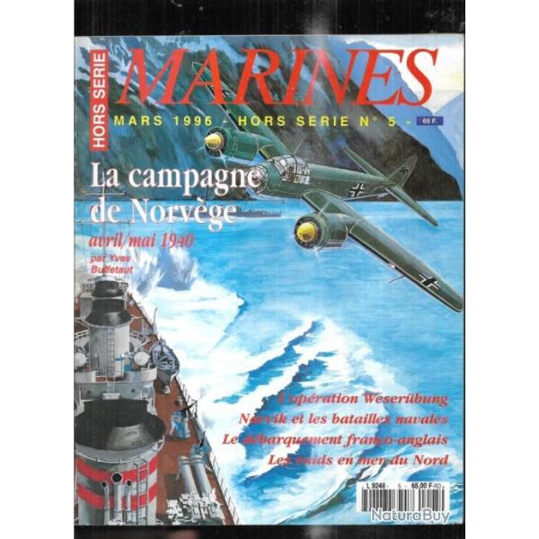 marines magazine hors-s�rie 5 marines �ditions la campagne de norv�ge,