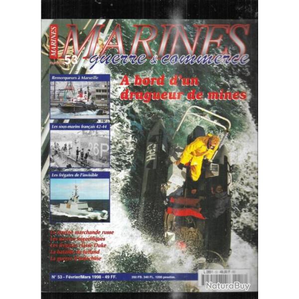 marines guerre et commerce 53 marines �ditions , sous-marins fran�ais 42-44, jutland, guerre d'indoc