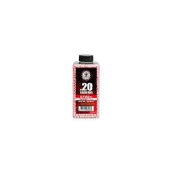 Bouteille 0,20g Tra&ccedil;ante Rouge 2700 Billes (G&G)