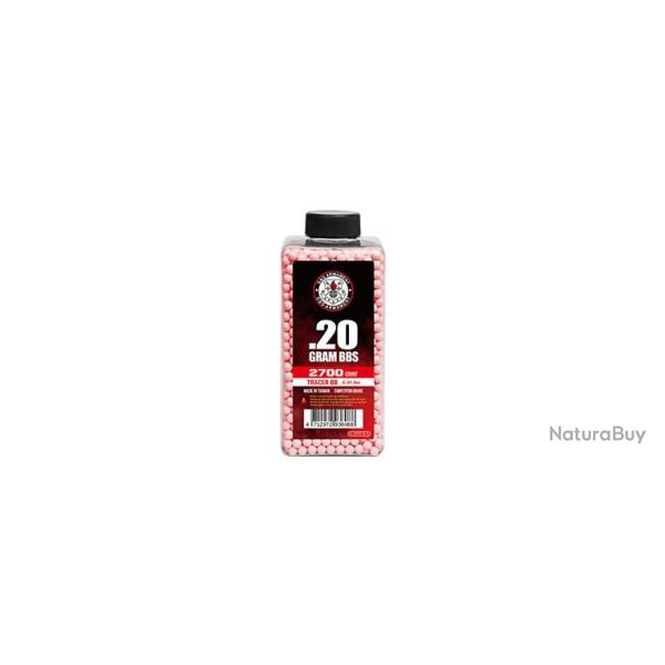 Bouteille 0,20g Tra�ante Rouge 2700 Billes (G&G)