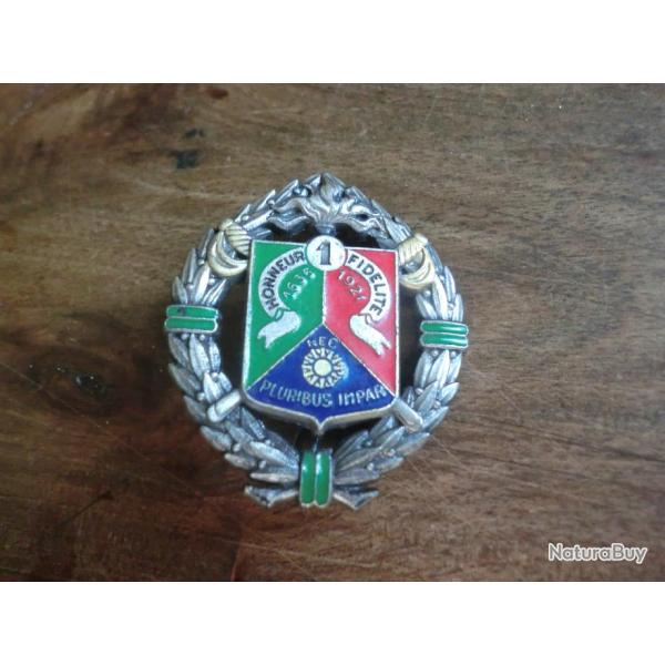 INSIGNE DU 1o REGIMENT LEGION ETRANGERE DE CAVALERIE A ORANGE