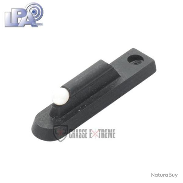 Guidon de Carabine Blanc LPA QA Longitudinale- Vis d'Arrt