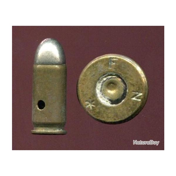 9 mm Browning Long Pistolet Browning 1903 et Su�dois 1907 - �tui de 20.3 mm - marquage belge : F N *