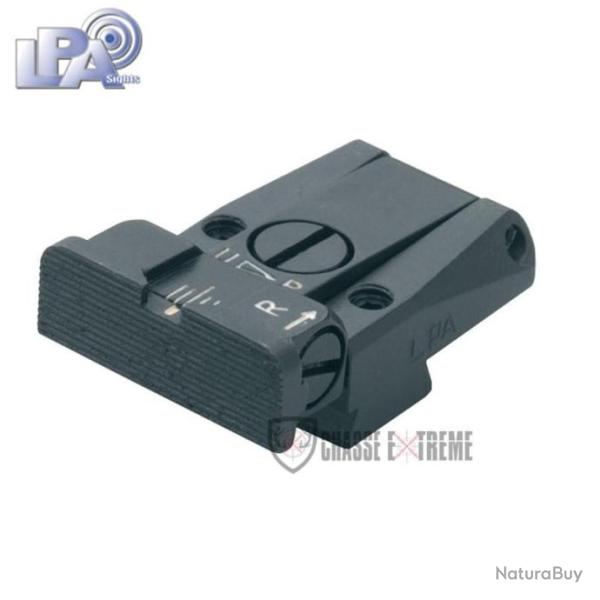 Hausse Rglable LPA pour Tanfoglio EAA Witness, Jericho, P9 (Springfield) Style de Feuille 07