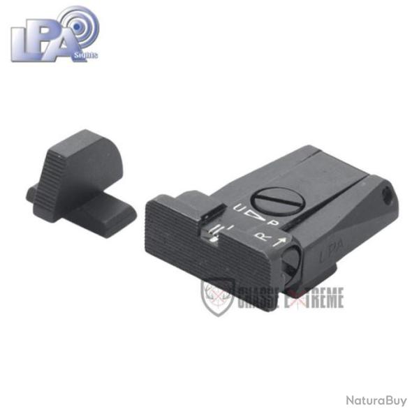 Hausse Rglable et Guidon LPA pour Beretta 8000 Cougar ,92A1,98A1 Style de Feuille 07