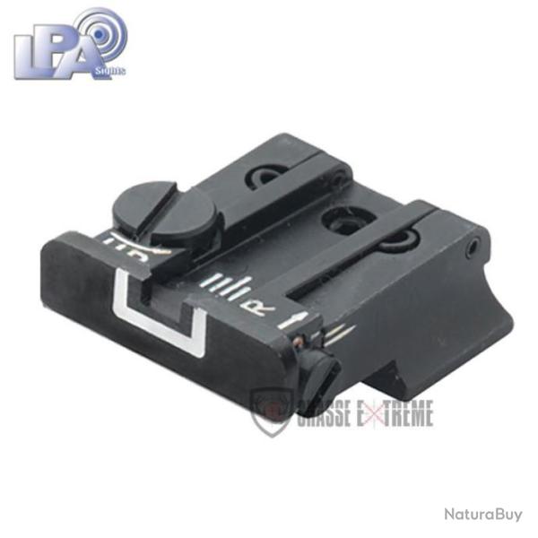 Hausse Rglable LPA pour CZ100, CZ75 P-7 Duty Style de Feuille 18