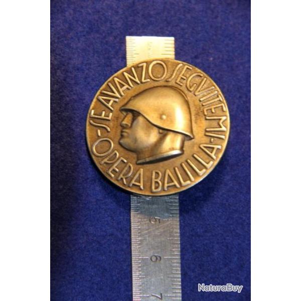 ITALIE  FASCISTE MUSSOLINI   INSIGNE  DES G I L   1938