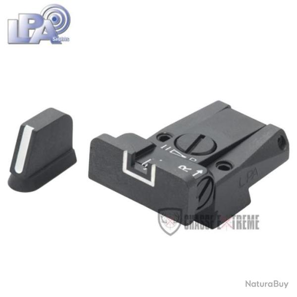 Hausse Rglable et Guidon LPA pour CZ 75/85 Style de Feuille 18