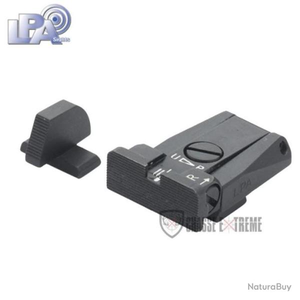 Hausse Rglable et Guidon LPA pour Beretta Stock et Grenadier Style de Feuille 07