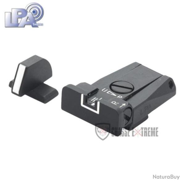 Hausse Rglable et Guidon LPA pour Beretta Stock et Grenadier Style de Feuille 18