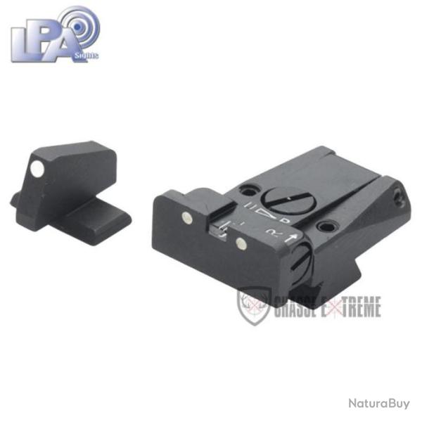 Hausse Rglable et Guidon LPA pour Browning GP Vigil, Mkll, GP Prat Style de Feuille 30