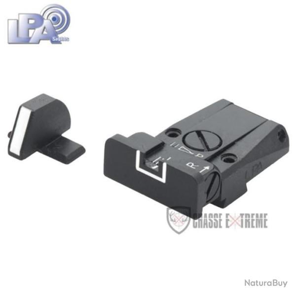 Hausse Rglable et Guidon LPA pour Sig Sauer P229 Style de Feuille 18