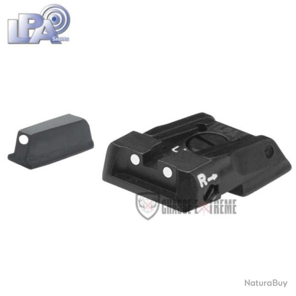 Hausse Rglable et Guidon LPA pour Pistolet Automatique Walther