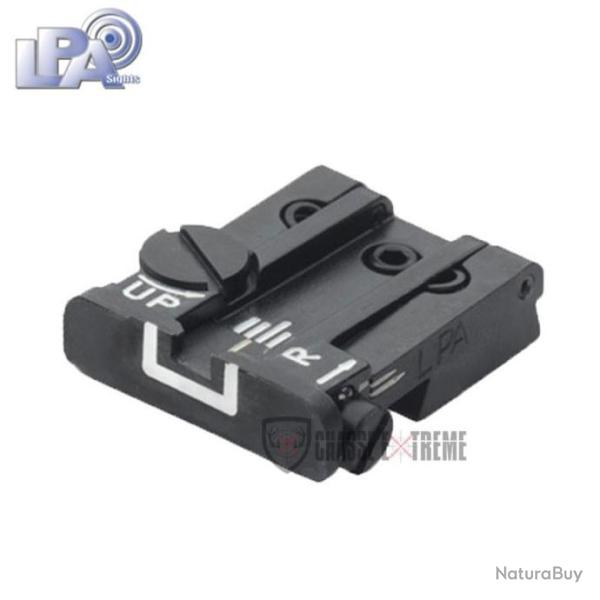 Hausse R�glable LPA pour Ruger Cal 22 (MKII) Style de Feuille 18