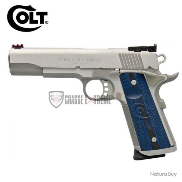 Pistolet COLT 1911 Gold Cup Trophy 5" Inox Cal 45 Acp