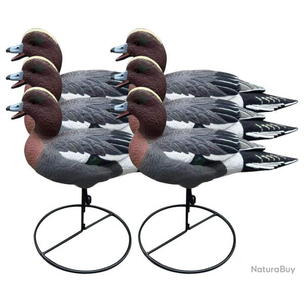 Pack 6 appelants siffleurs � pattes HD