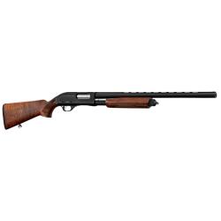 Fusil de chasse &agrave; pompe Yildiz S61 crosse bois Cal 12/76