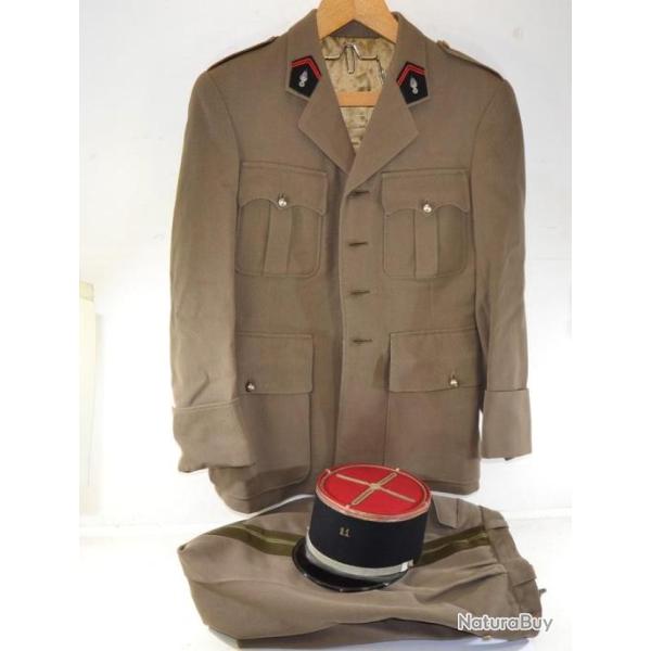 Tenue officier arme Franaise Indochine / Algrie. Uniforme reconstitution WW2. Tenue tailleur 1939
