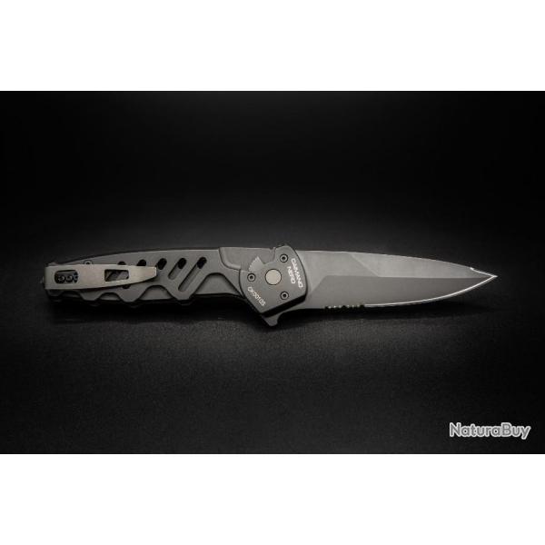 0169BLK - Couteau Automatique EXTREMA RATIO Caimano Nero