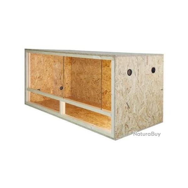 Terrarium OSB 100x60x60 cm serpent djeco Terrarium bois NEUF avis cielterre-commerce