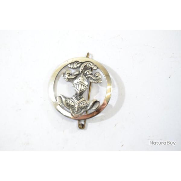 Insigne de B�ret de l'Arme Blind�e Cavalerie DECAT PARIS dos lisse