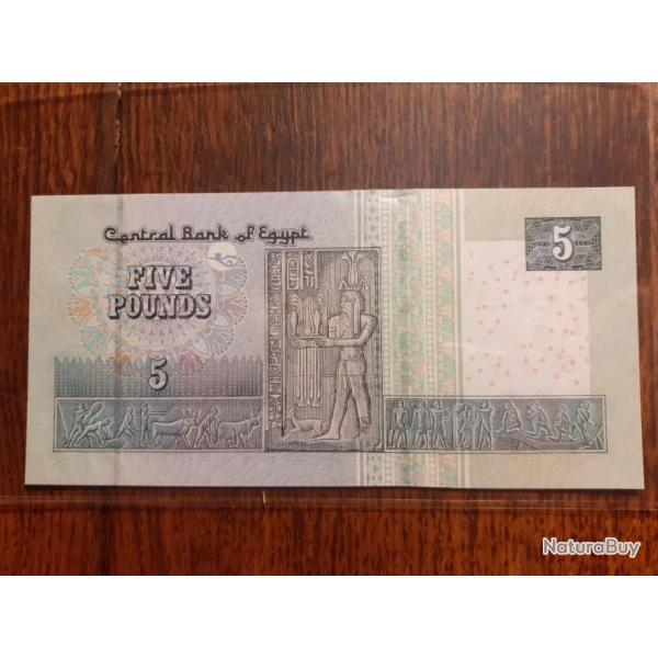 �gypte.  5 pounds neuf