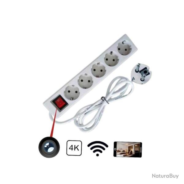 Multiprise Cam�ra Espion Ultra HD WIFI 4K/1080P SS-MCE