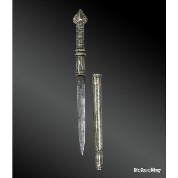 POIGNARD appel� Dha - Birmanie -  Vers 1900