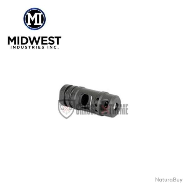Frein de Bouche MIDWEST INDUSTRIES Double Chambre Ar15 1/2x28